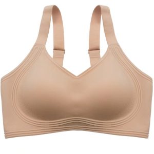 Women's Double Thin Strap Seamless Wireless Push-Up Bra