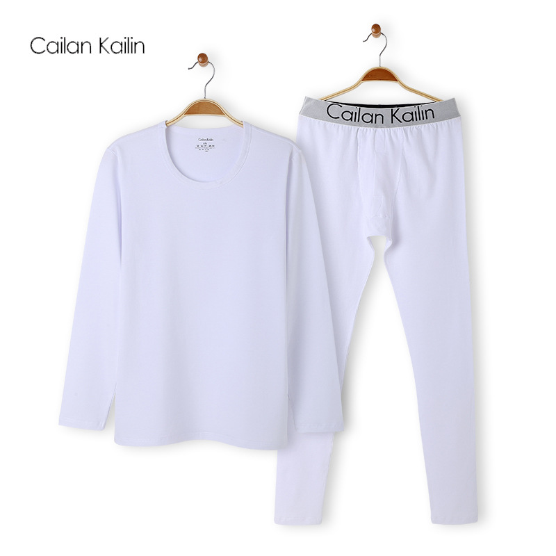 Men's V-Neck Modal Lightweight Thermal Underwear Set